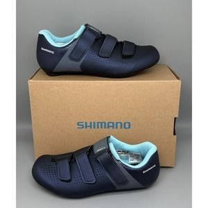 Shimano‎ Dynalast Blue Bike Cycling Shoes RC1W Women's Sz 7.8 EU 40